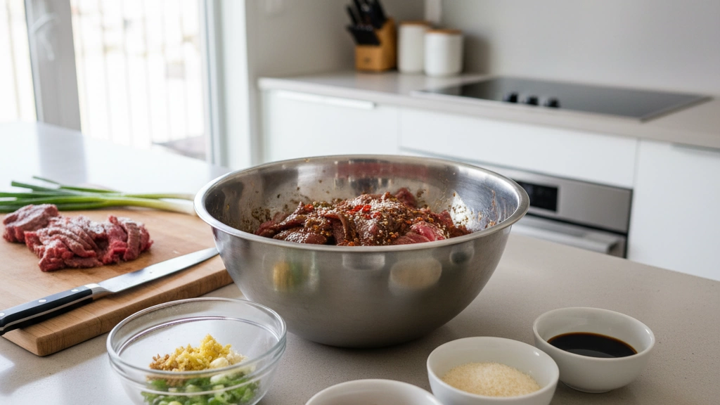 Beijing Beef Prep and Marinade Techniques