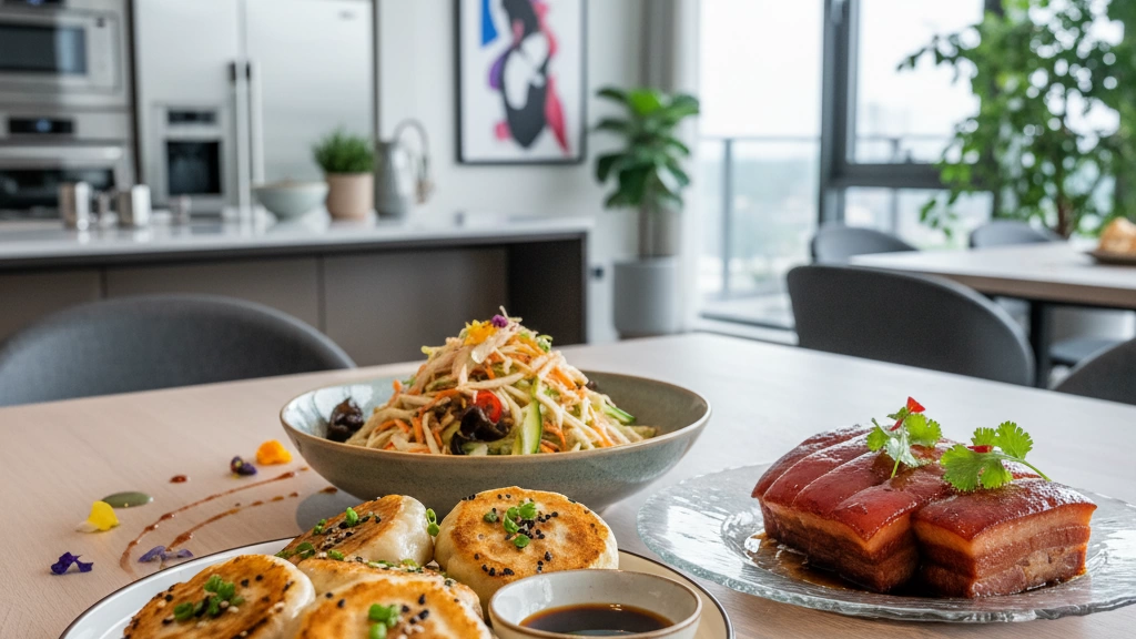 Shanghai China local cuisine and dining culture