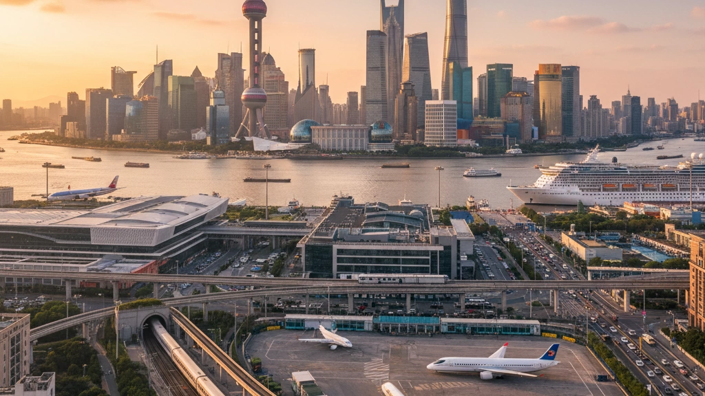 Shanghai China travel airports trains cruise port